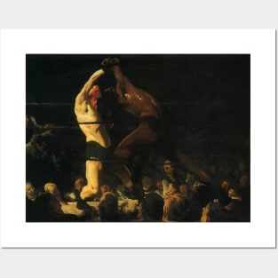 Vintage Sports Boxing, Boxers Fight in the Ring Posters and Art